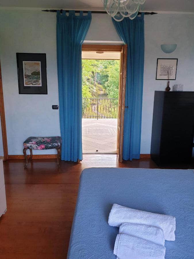 L'Ortensia Della Villa Isabella, Camera Con Vista Lago, Balcone Sul Parco E Bagno Esclusivo All'Esterno Della Camera Stresa Eksteriør bilde