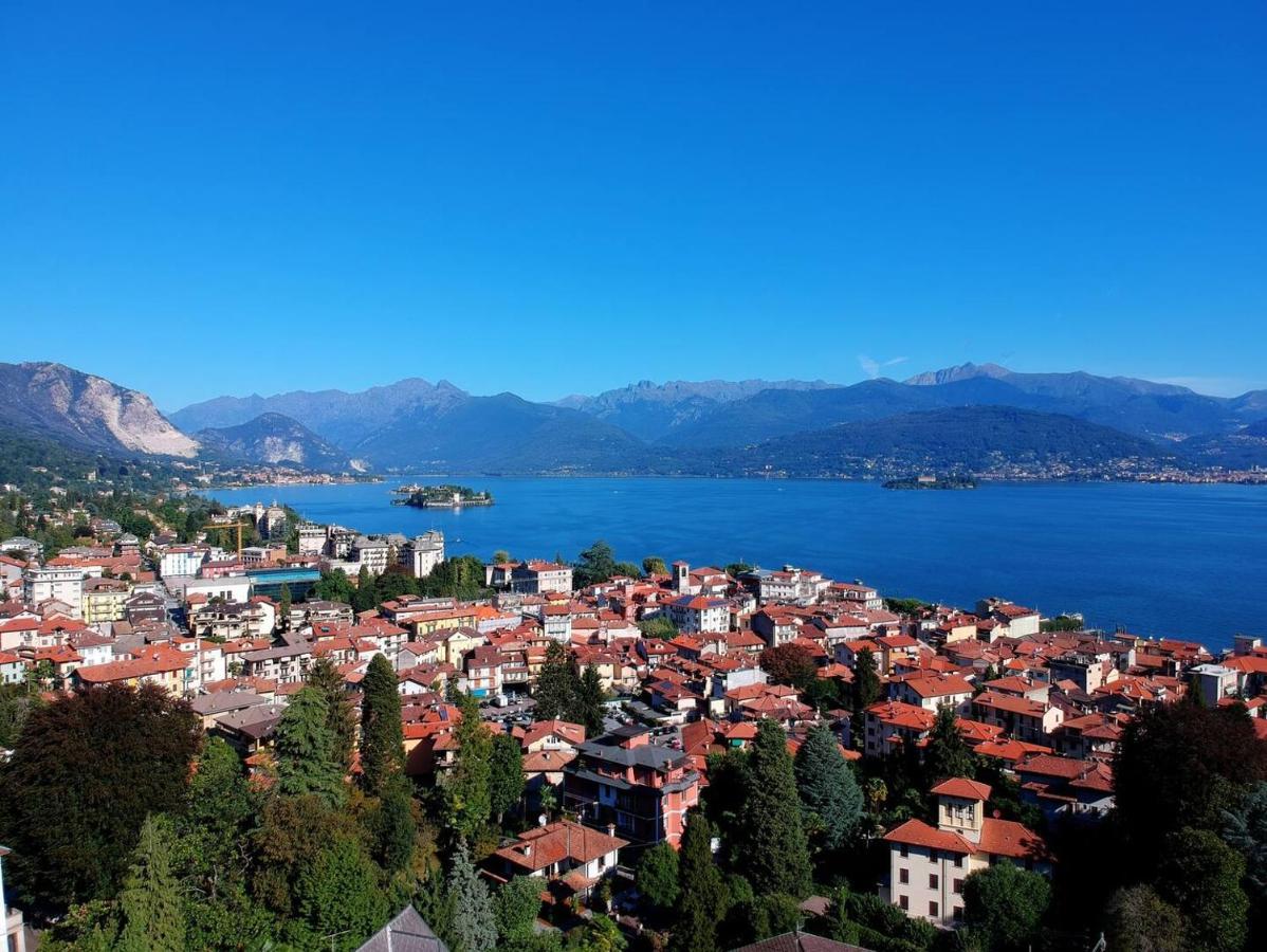 L'Ortensia Della Villa Isabella, Camera Con Vista Lago, Balcone Sul Parco E Bagno Esclusivo All'Esterno Della Camera Stresa Eksteriør bilde