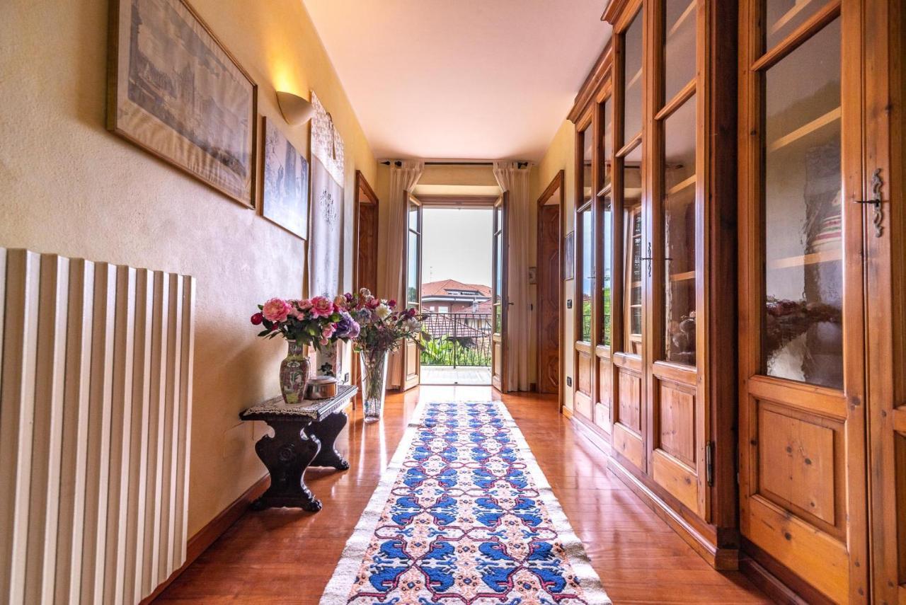 L'Ortensia Della Villa Isabella, Camera Con Vista Lago, Balcone Sul Parco E Bagno Esclusivo All'Esterno Della Camera Stresa Eksteriør bilde