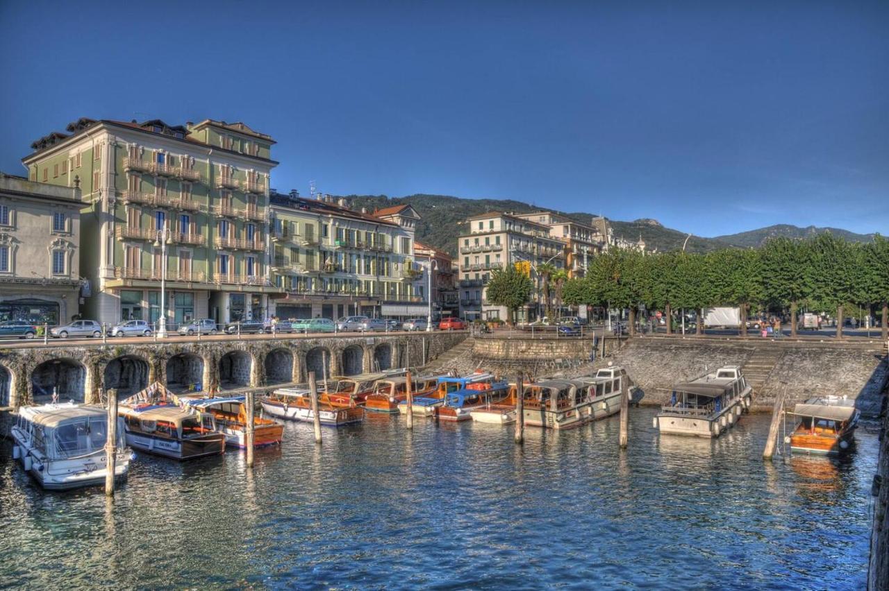 L'Ortensia Della Villa Isabella, Camera Con Vista Lago, Balcone Sul Parco E Bagno Esclusivo All'Esterno Della Camera Stresa Eksteriør bilde
