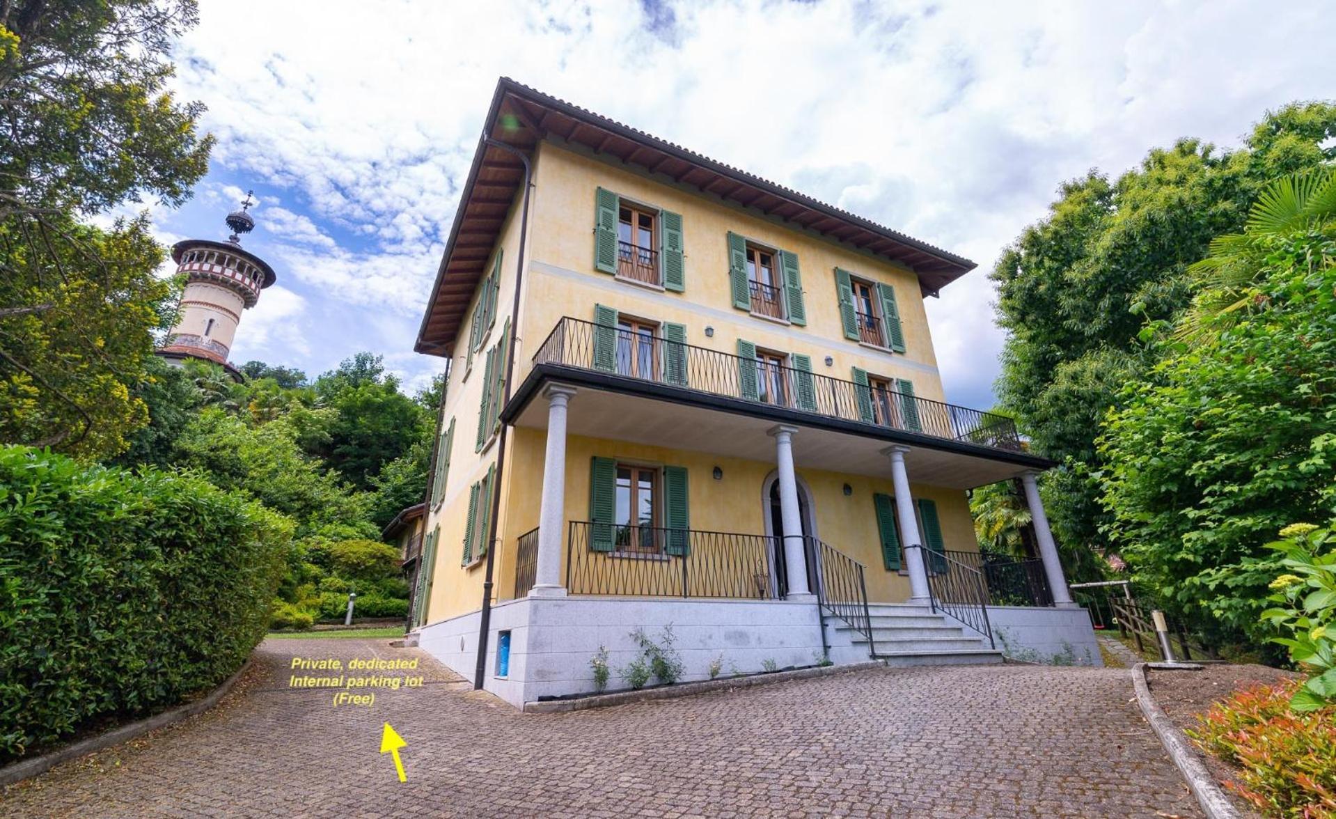 L'Ortensia Della Villa Isabella, Camera Con Vista Lago, Balcone Sul Parco E Bagno Esclusivo All'Esterno Della Camera Stresa Eksteriør bilde
